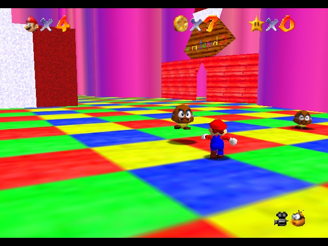 Super Mario 64 Christmas Land